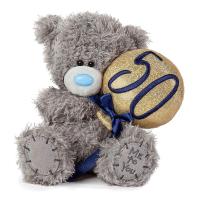 7" 50th Birthday Balloon Me to You Bear Extra Image 1 Preview